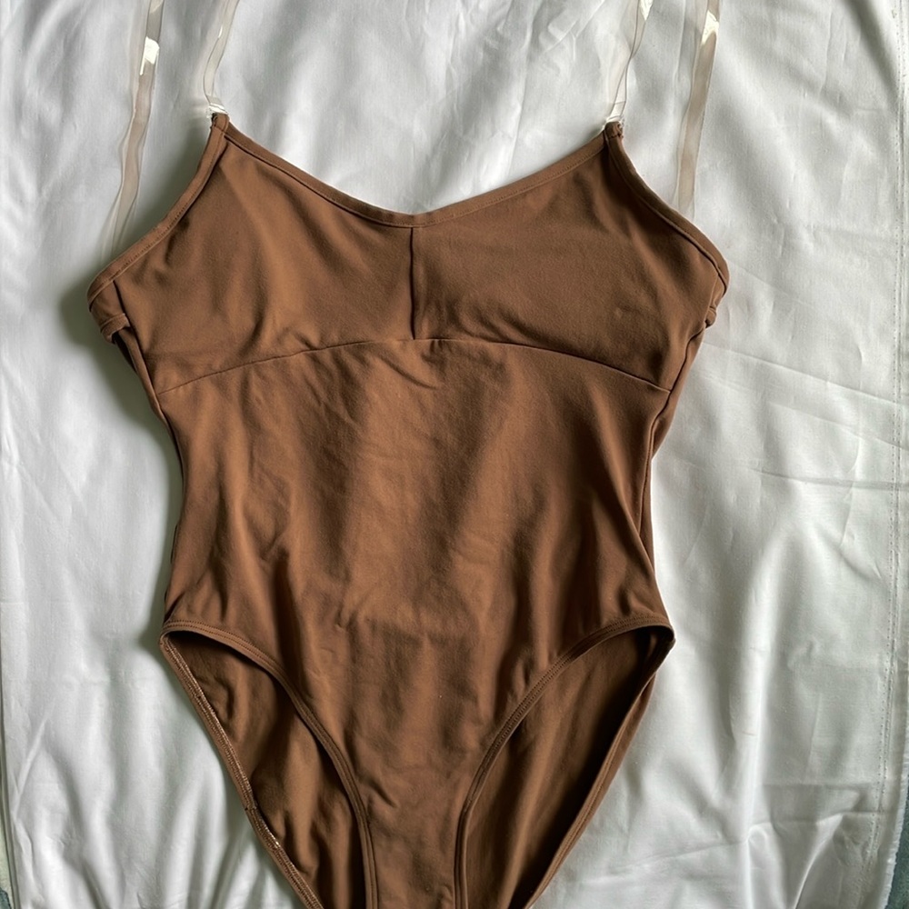Brown Nude Leotard